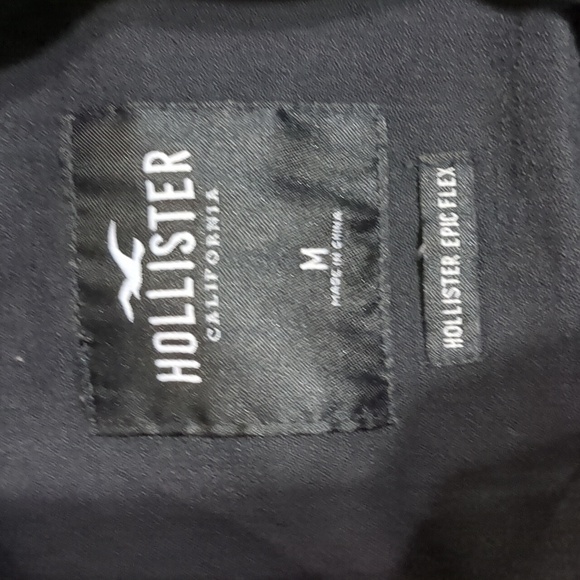 Hollister Distressed Denim Hoodie Jacket - Picture 2 of 7